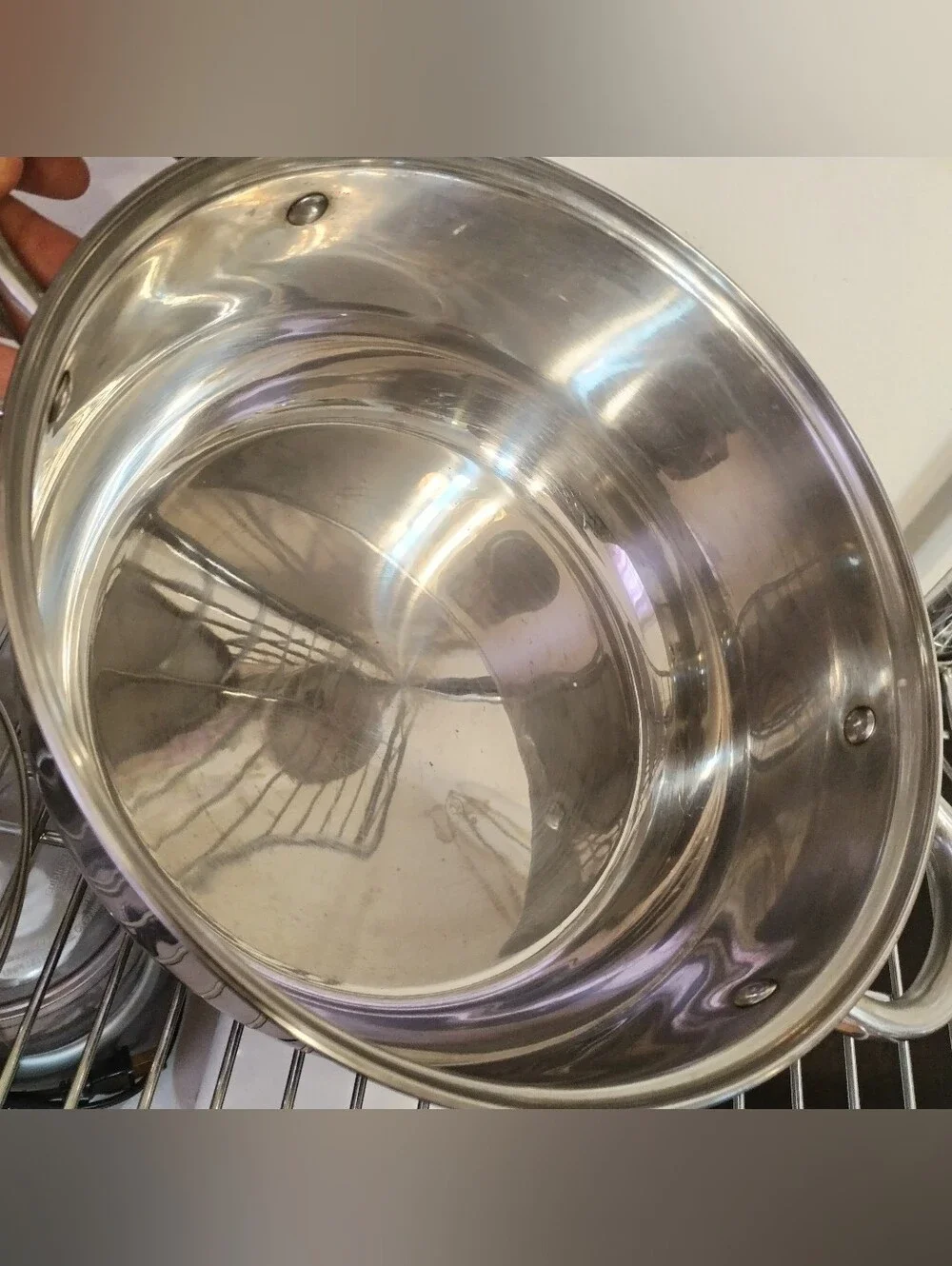 Ecolution Stainless Steel Stockpot with Glass Lid - Silver